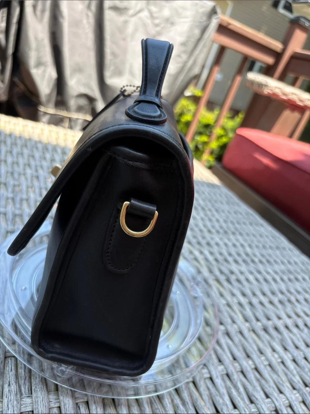 Coach Vintage Court Leather Bag